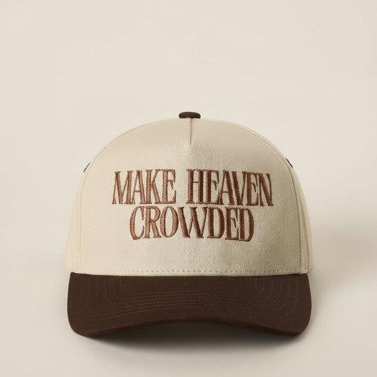 HEAVEN CROWDED | Embroidery Trucker Hat