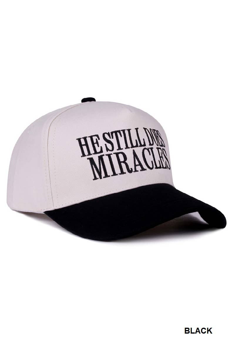 MIRACLES | Two Tone Canvas Cotton Hat