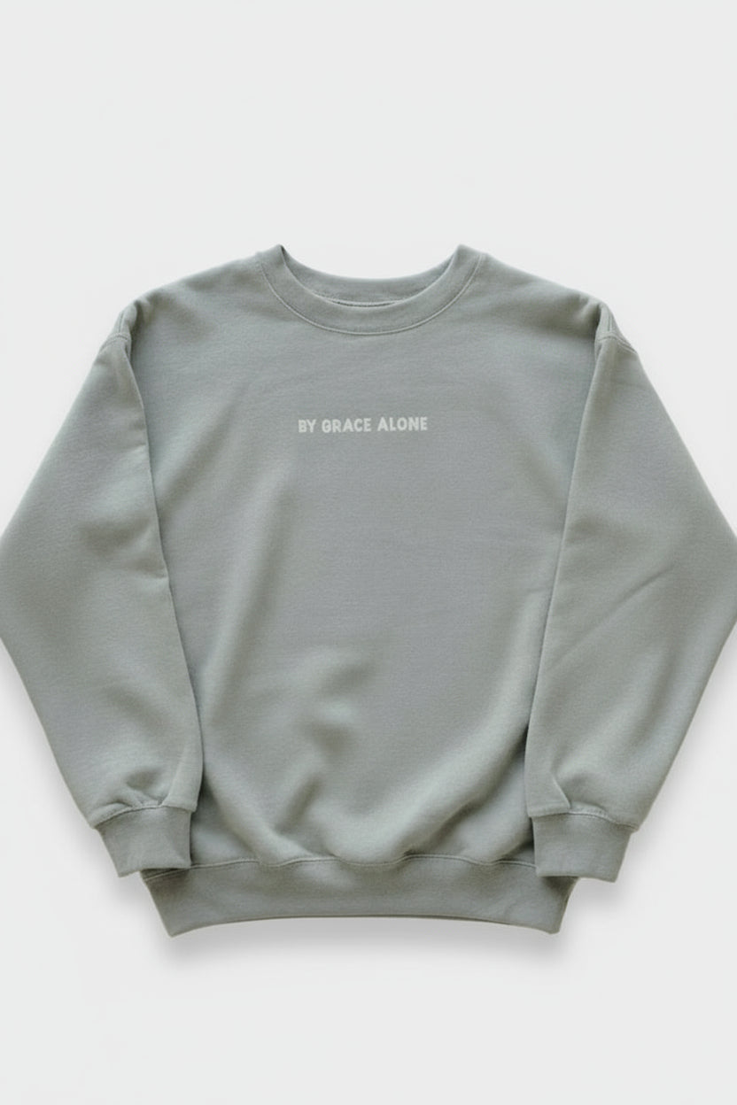 BY GRACE ALONE | Christian Pullover