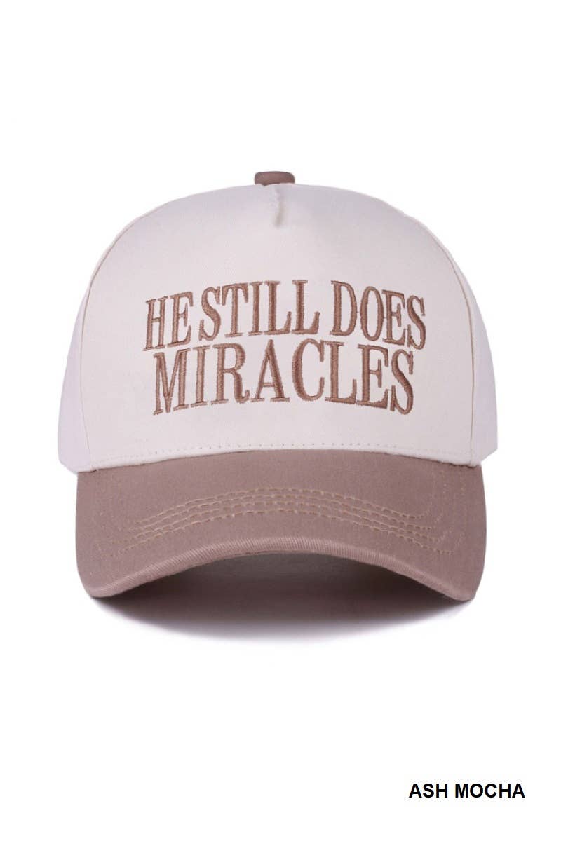 MIRACLES | Two Tone Canvas Cotton Hat