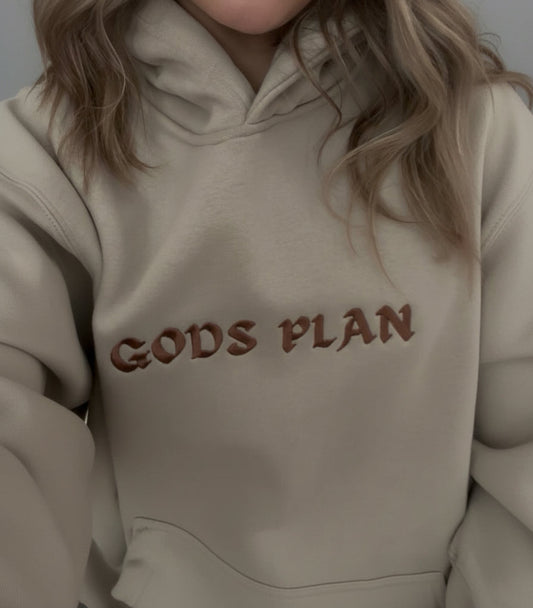 GODS PLAN | Embroidered Hoodie