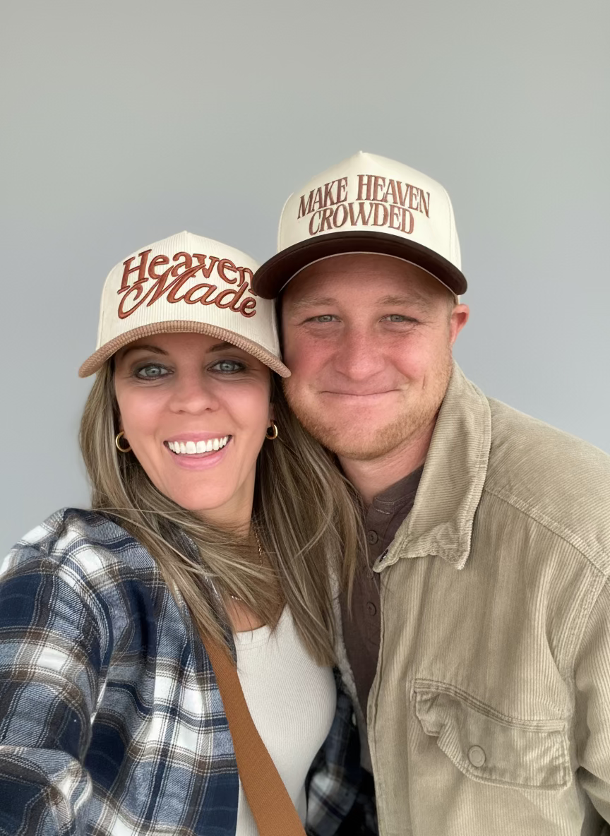 HEAVEN CROWDED | Embroidery Trucker Hat