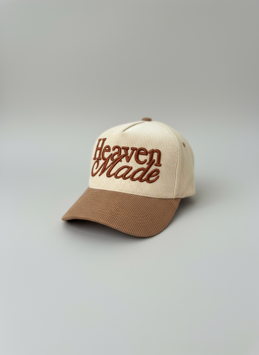 Heaven Made | Embroidered Corduroy Trucker Hat