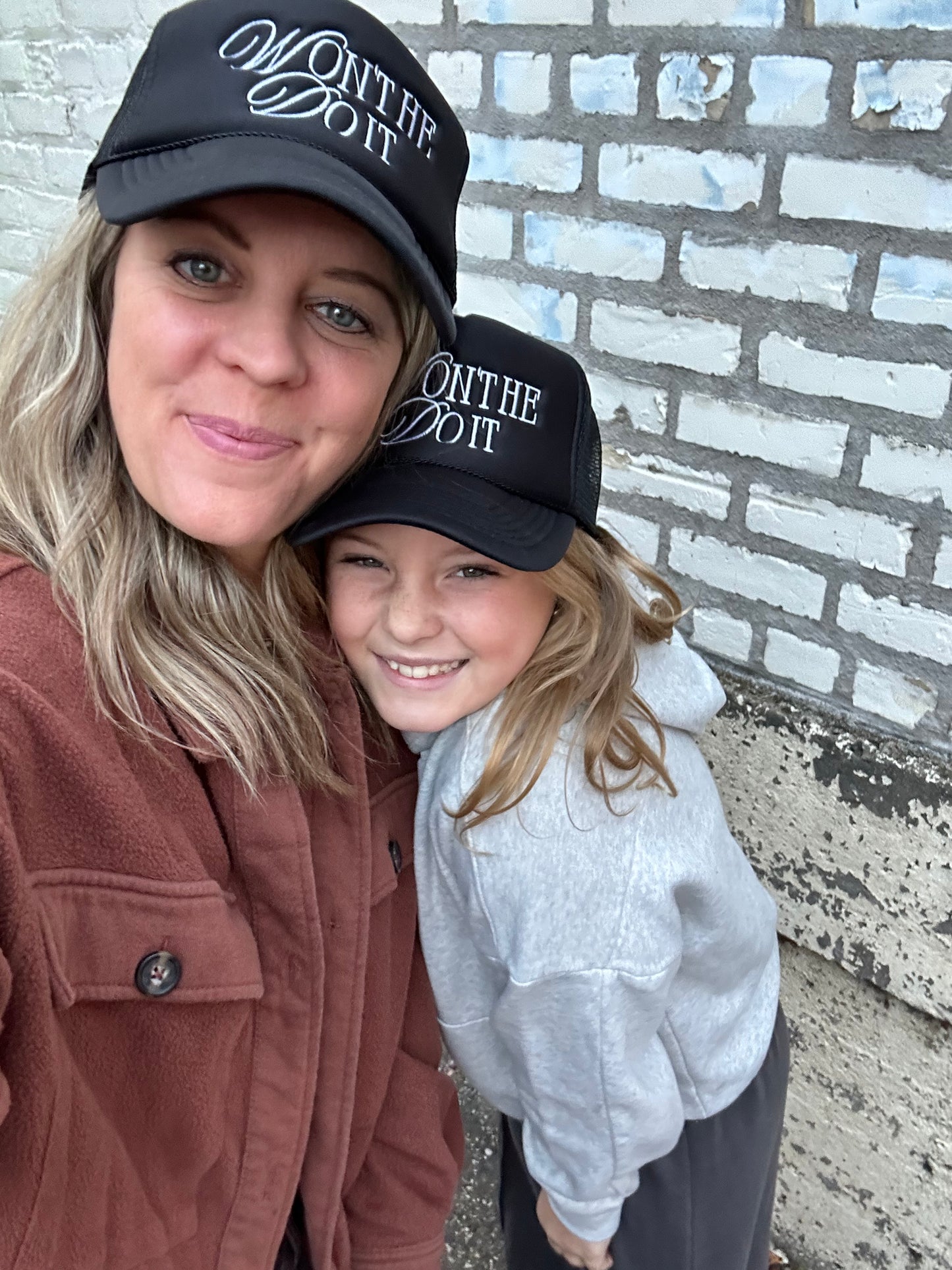 WON'T HE DO IT | Trucker Embroidered Hat