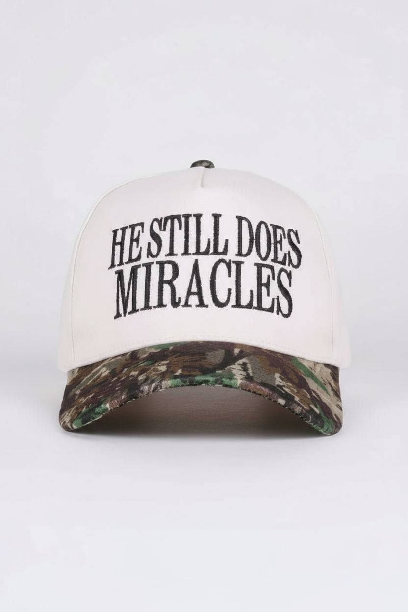 MIRACLES | Two Tone Canvas Cotton Hat