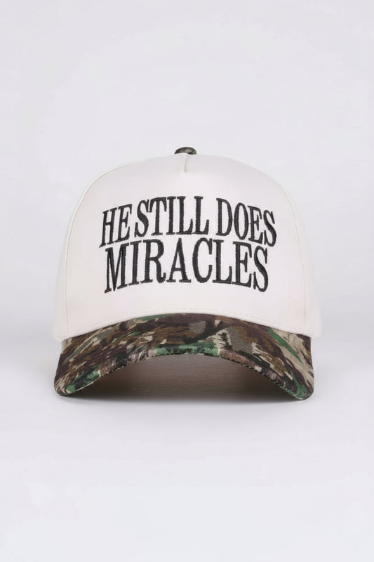 MIRACLES | Two Tone Canvas Cotton Hat