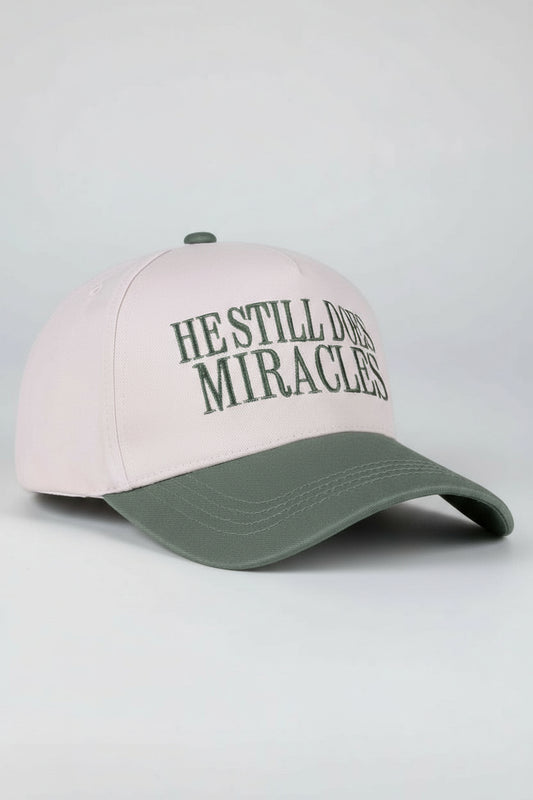 MIRACLES | Two Tone Canvas Cotton Hat
